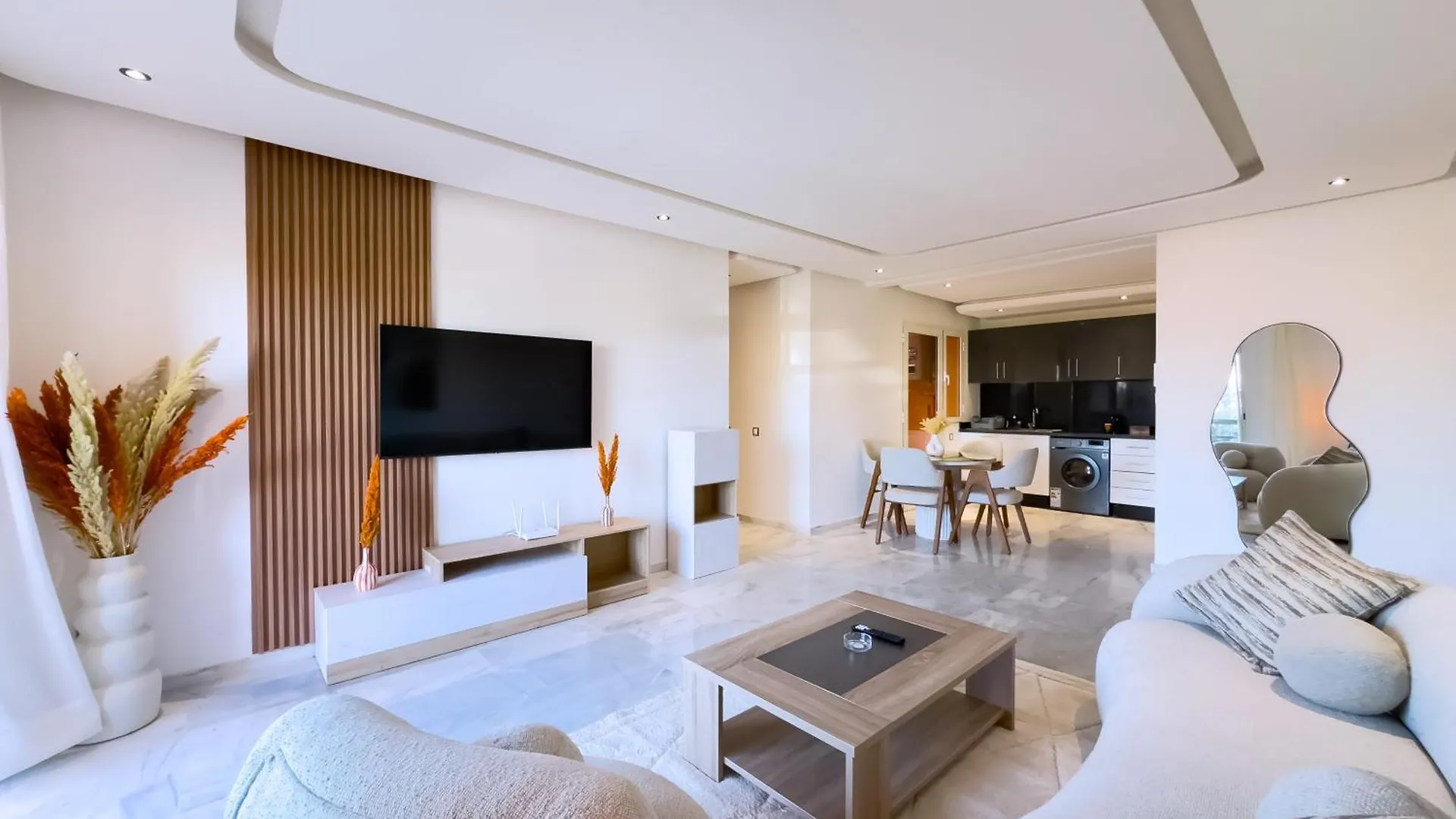 Charme Appt En Residence Riad Garden Avec Piscine Marrakesh Apartment